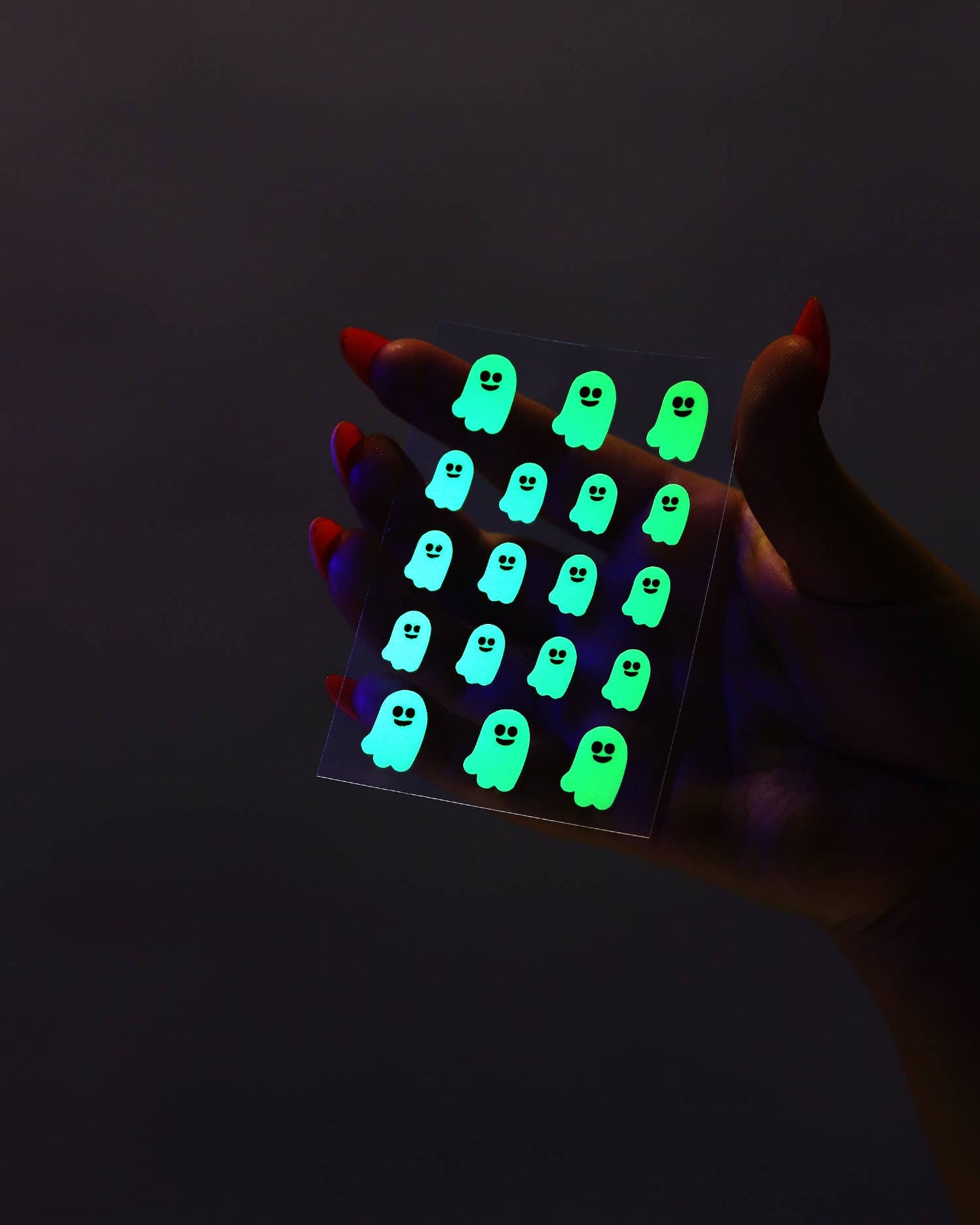 Glow in the Dark Ghosts Halloween Pimple Patches