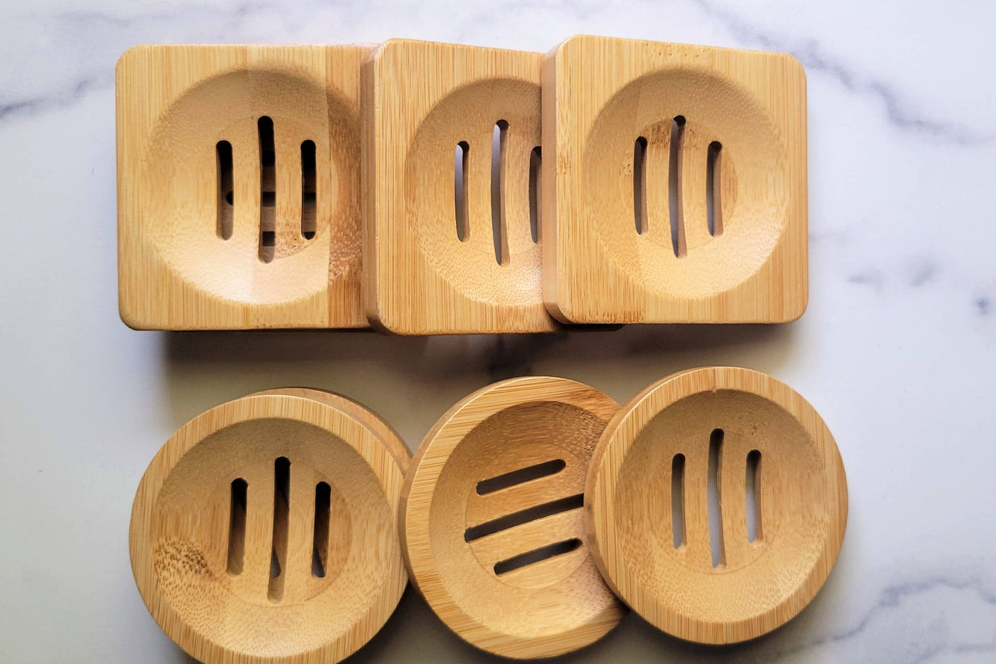 Bamboo Shower Steamer Tray : Square