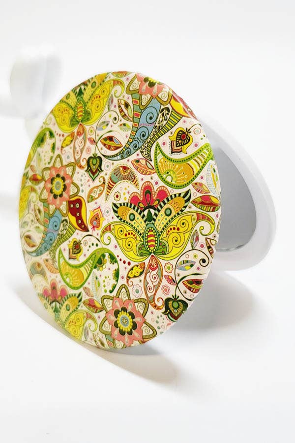 Mandala Pattern Compact Mirror