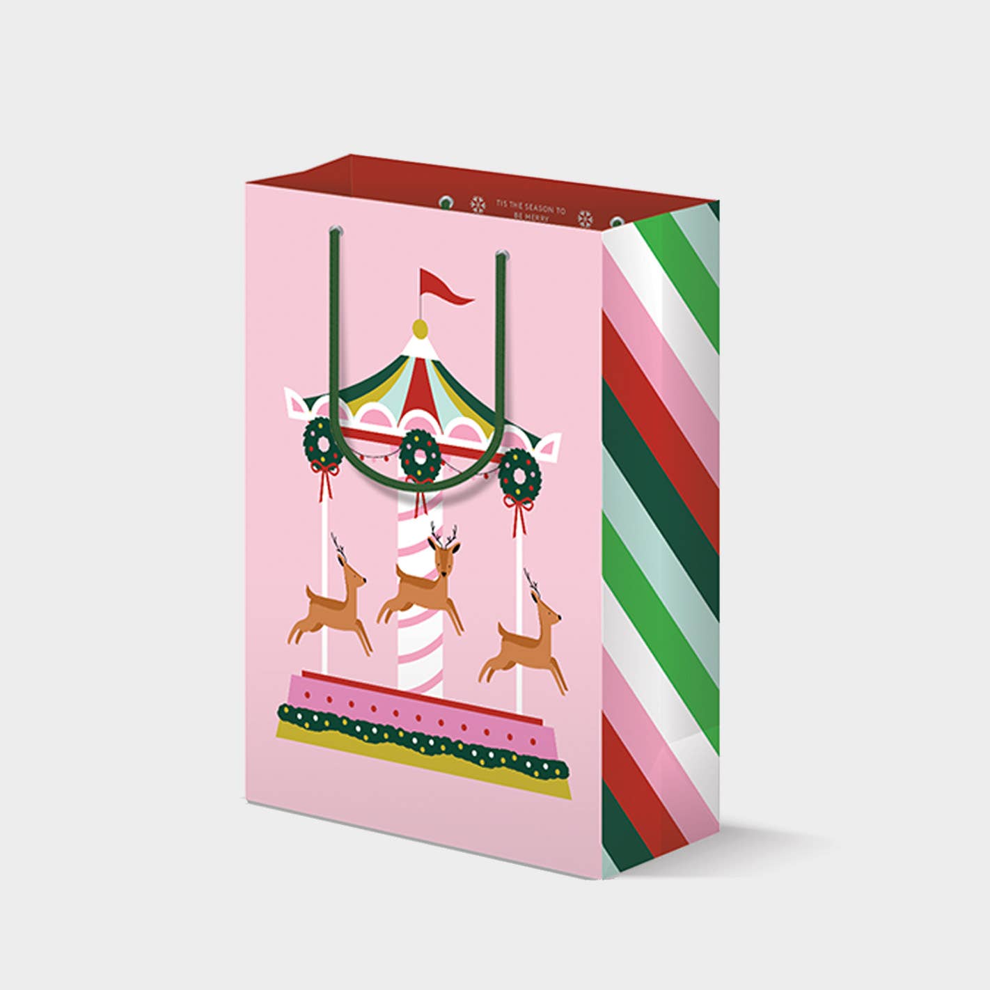 Christmas Merry-Go-Round - Gift Bag