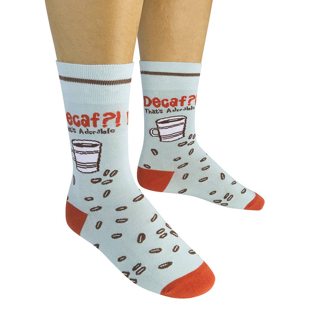 Decaf? That’S Adorable Coffee Socks