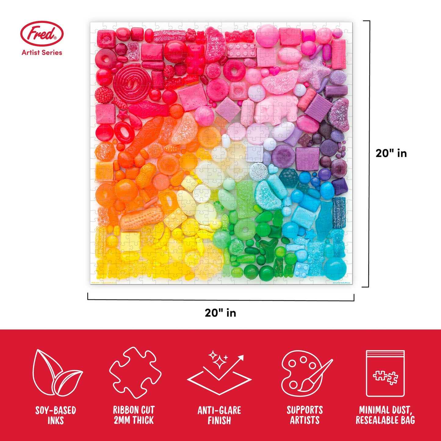 Puzzle 500 PC - Emily Blincoe- Sugar Spectrum