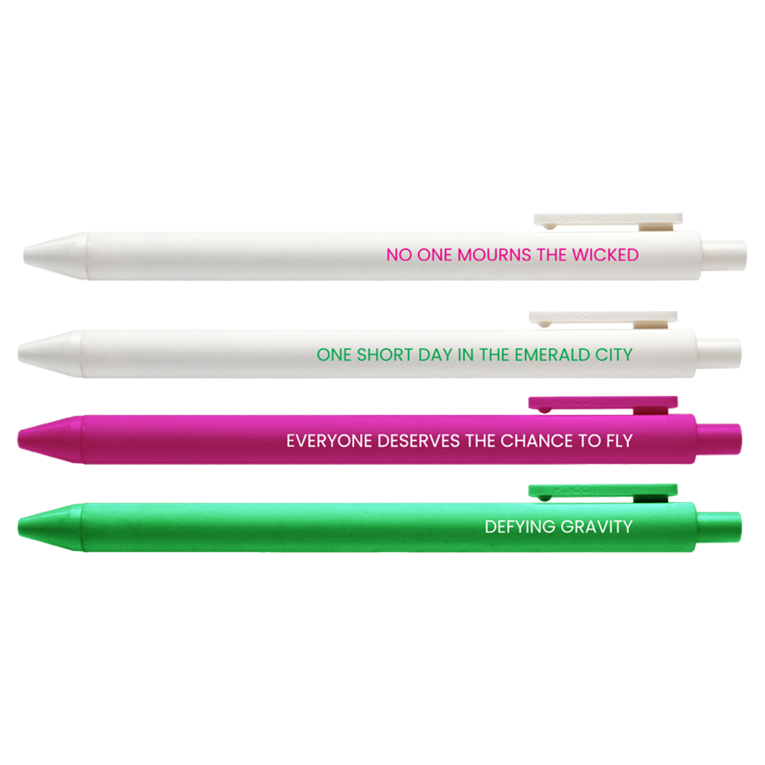 Green & Pink Pen Set