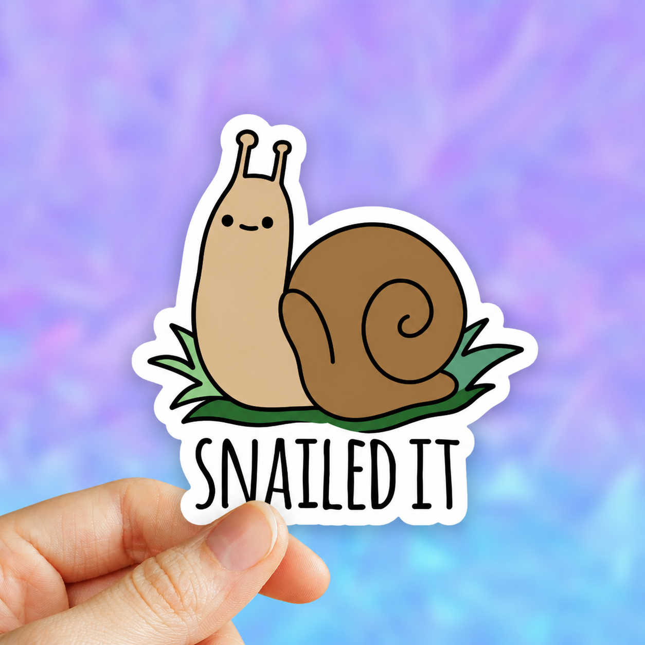 Snailed it