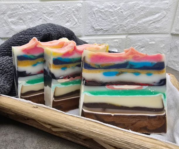 Kaleido-Soap Coconut Milk Soap