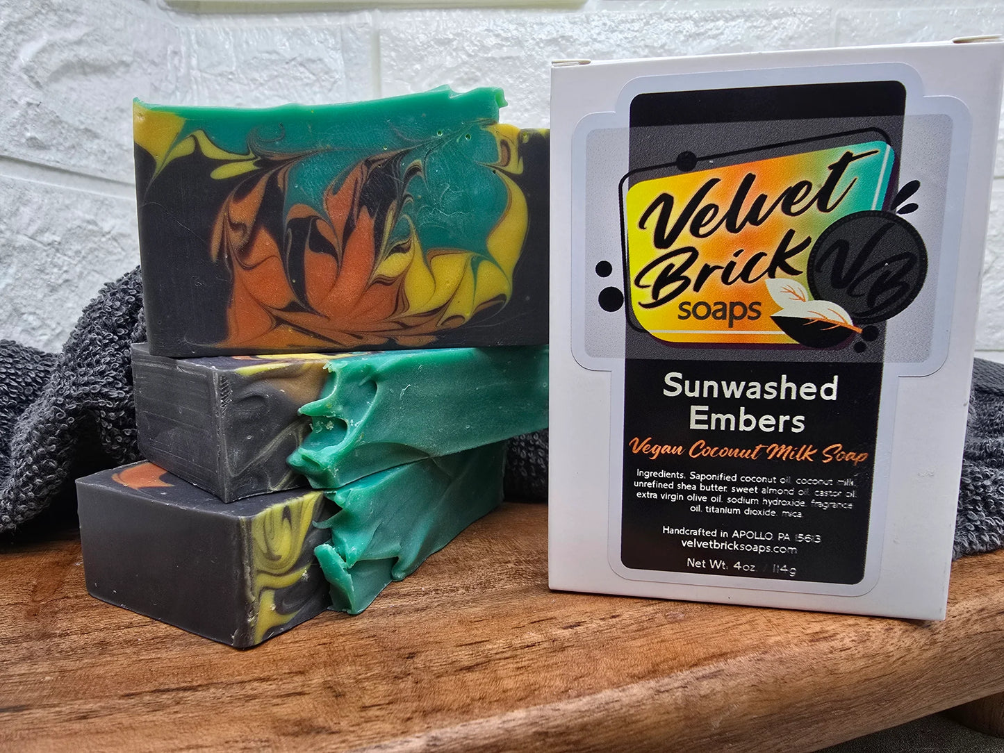 Sunwashed Embers | Coconut Milk Soap