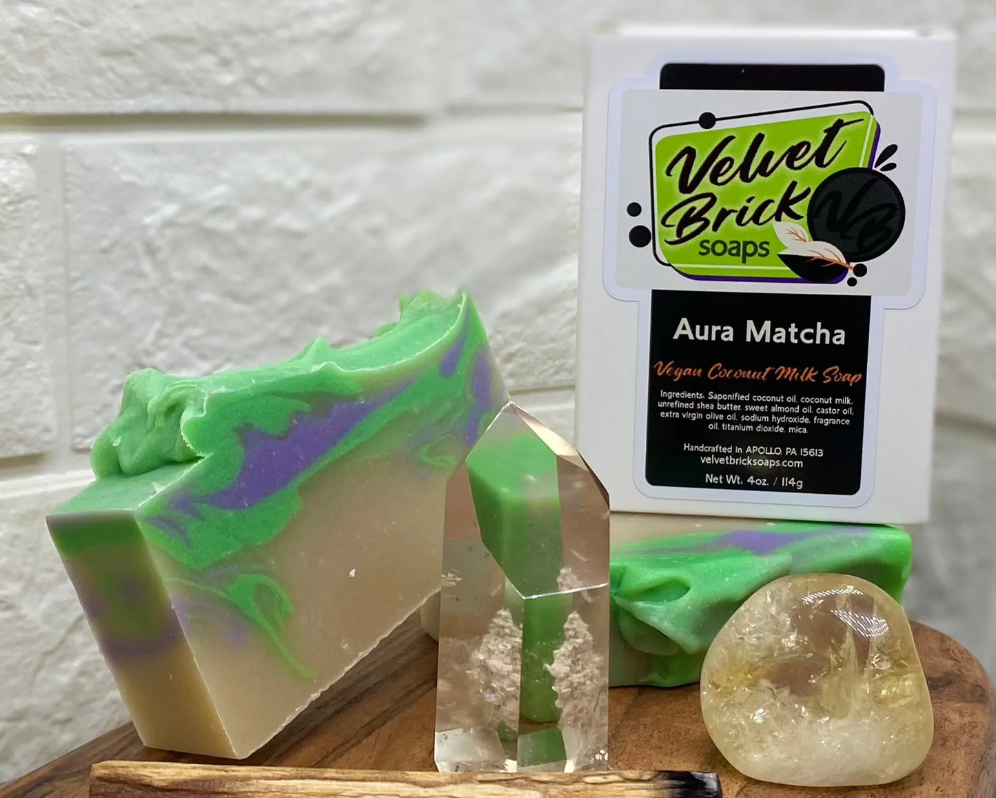 Aura Matcha | Coconut Milk Soap