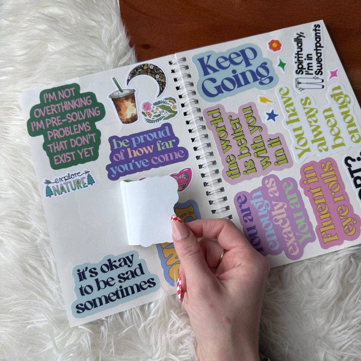Yellow Unused Sticker Book
