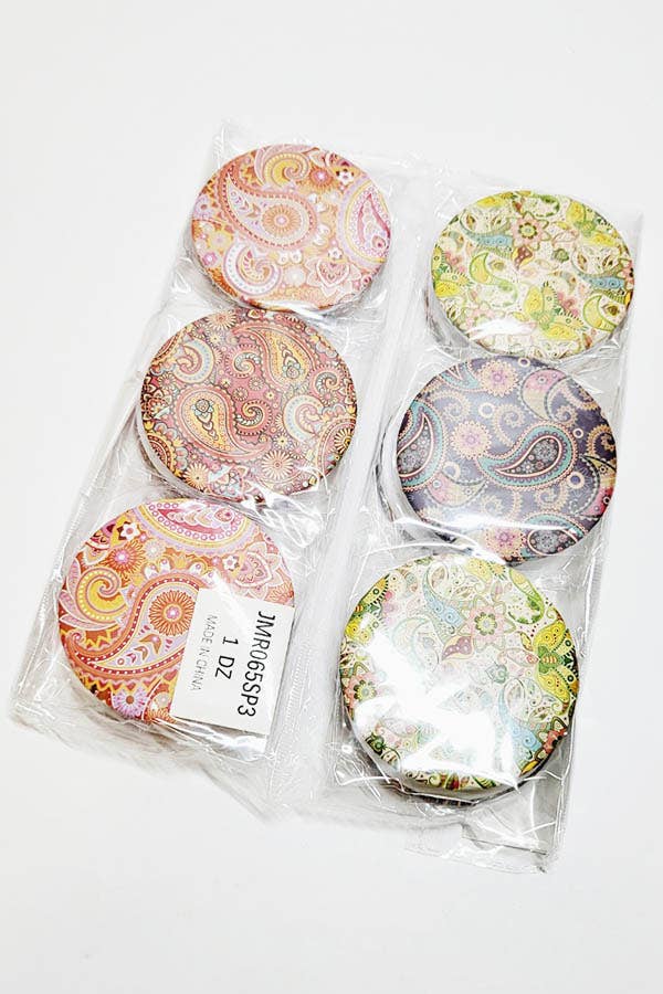 Mandala Pattern Compact Mirror
