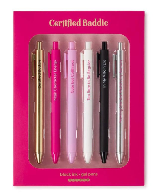 Certified Baddie | Gel Pen Set