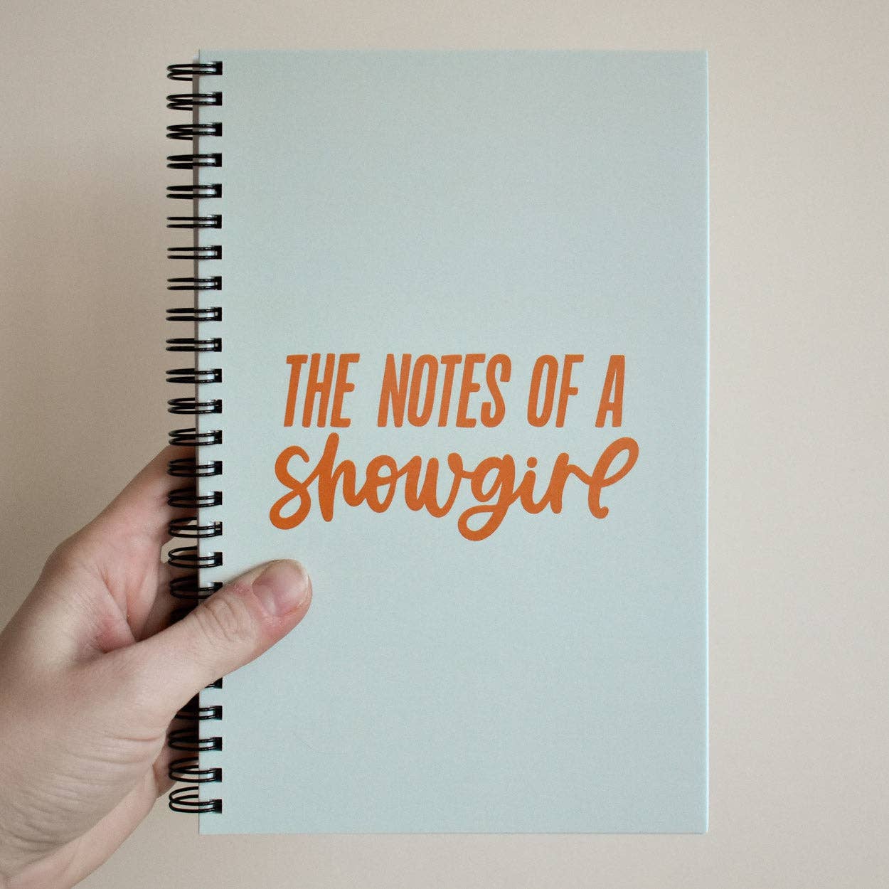 Notes of a Showgirl Notebook