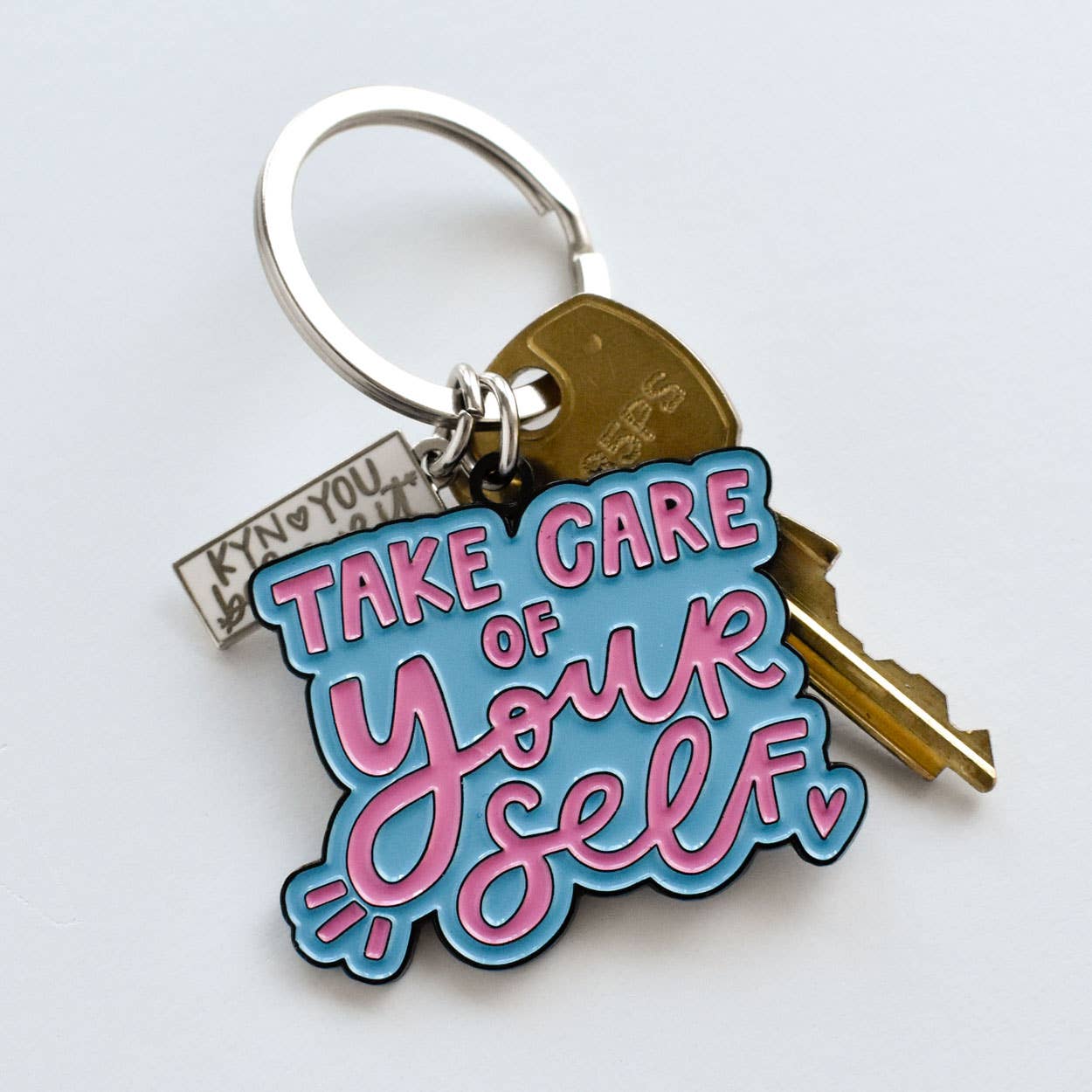 Take Care of Yourself Keychain