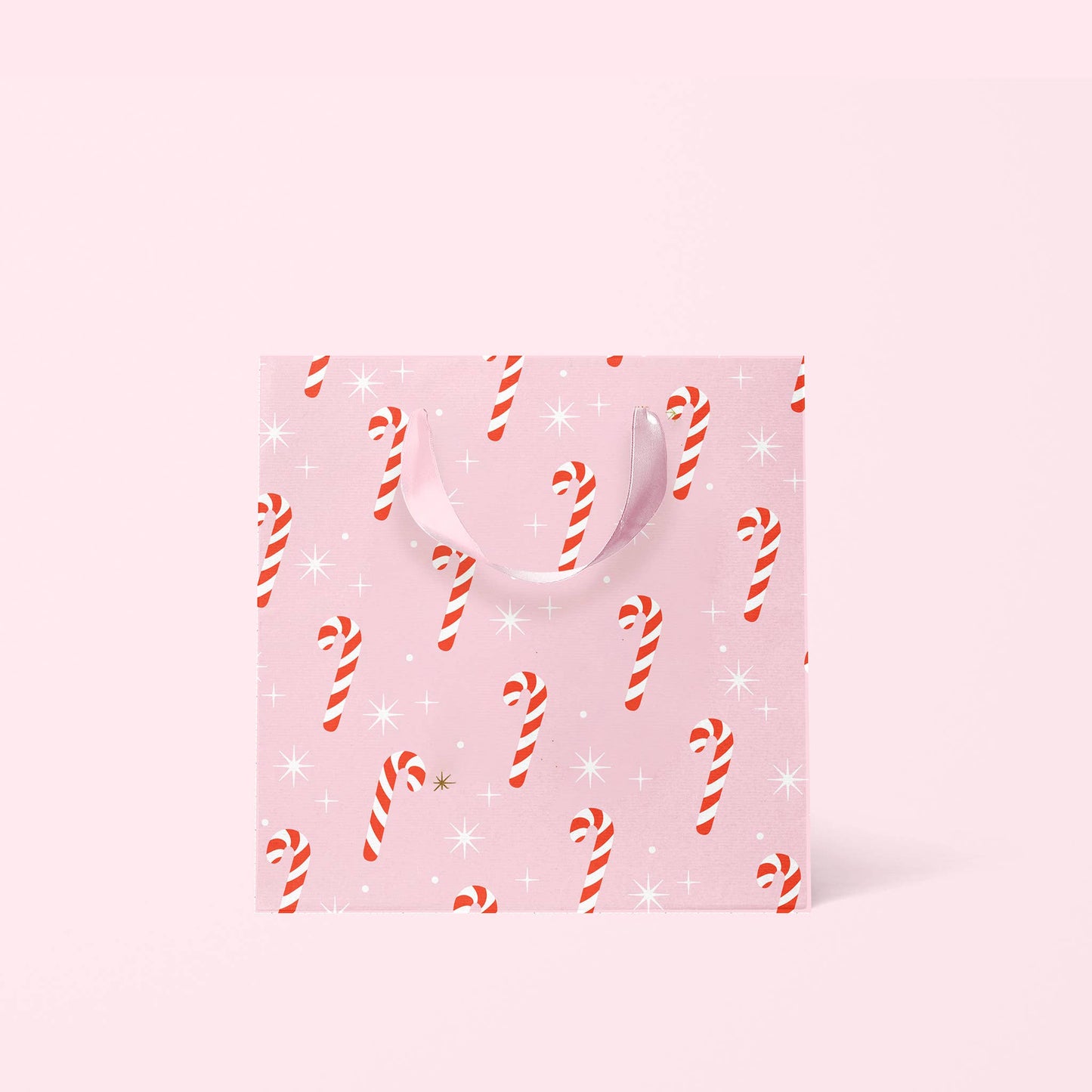 Holiday Candy Cane Gift Bag: Small