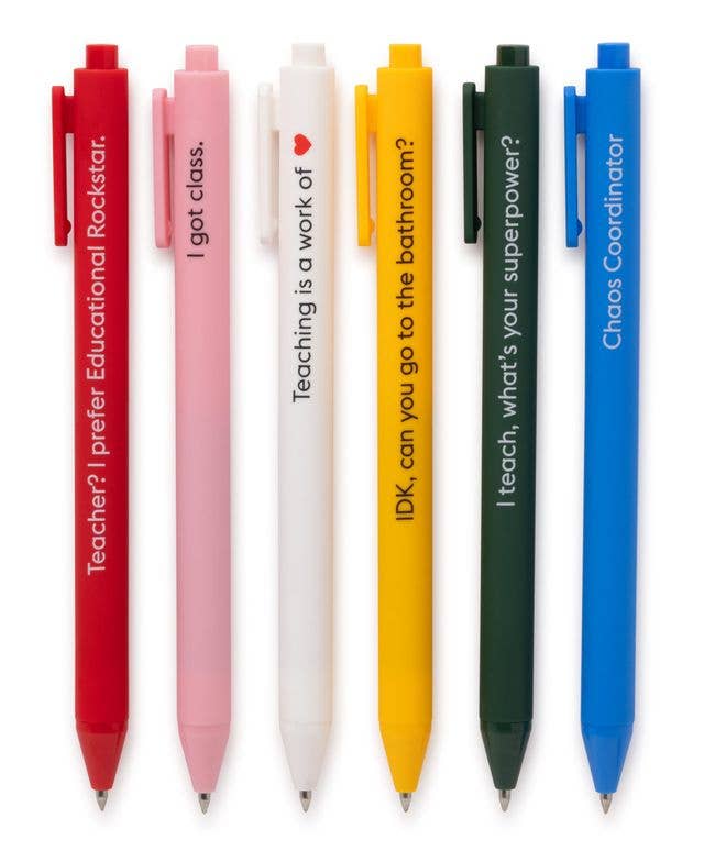 Teaching is a Work of ❤️ | Gel Pen Set