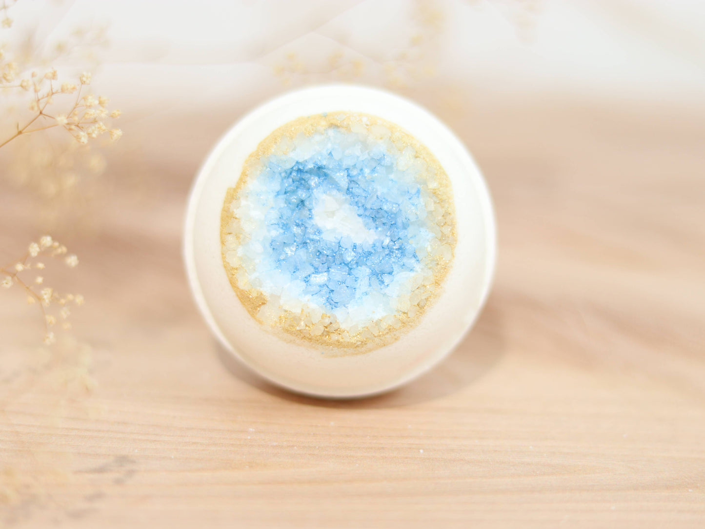 Aquamarine Geode Bath Bomb