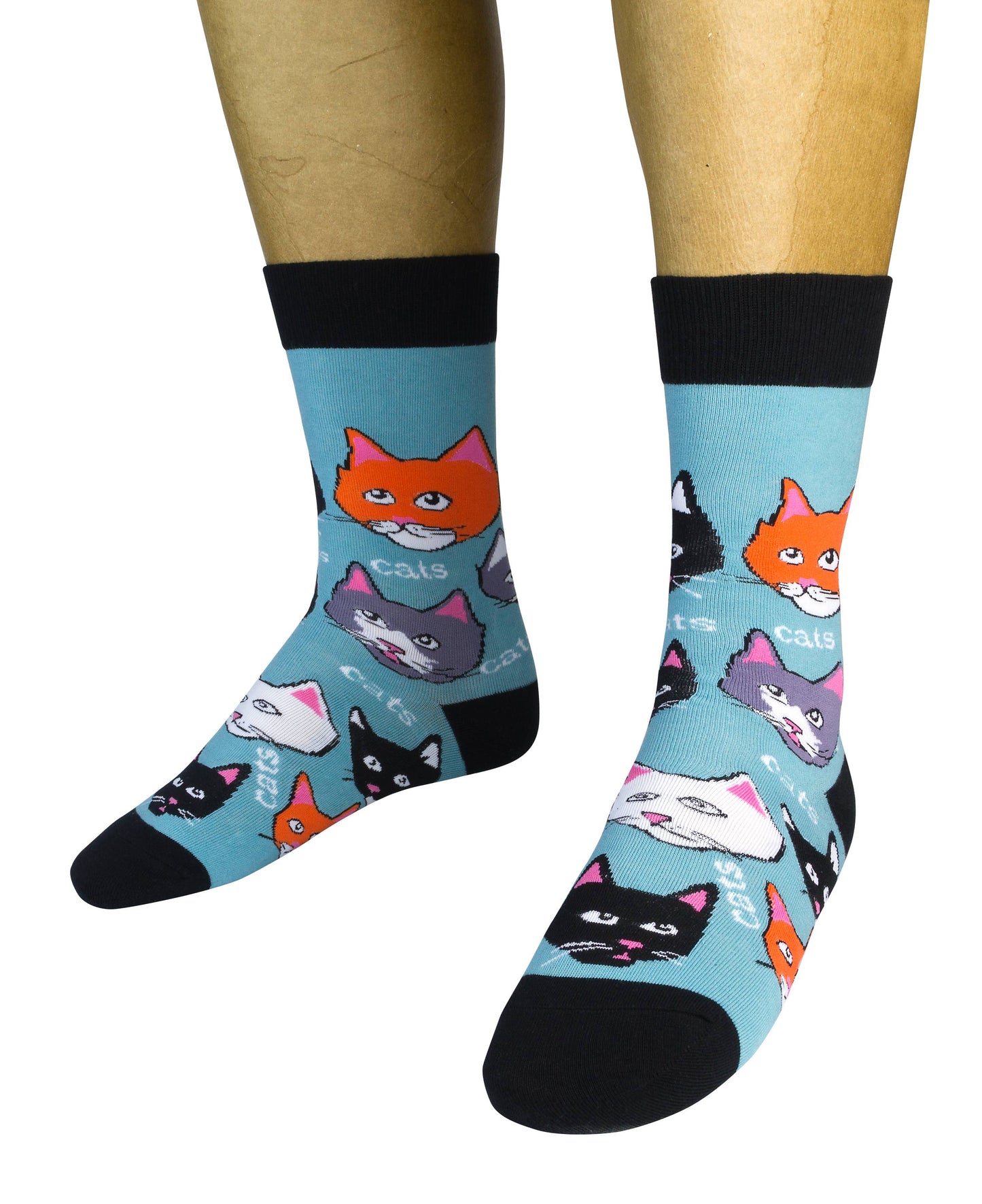 Cats Cats Cats Socks | Funny Unisex Socks | For Cat Lovers