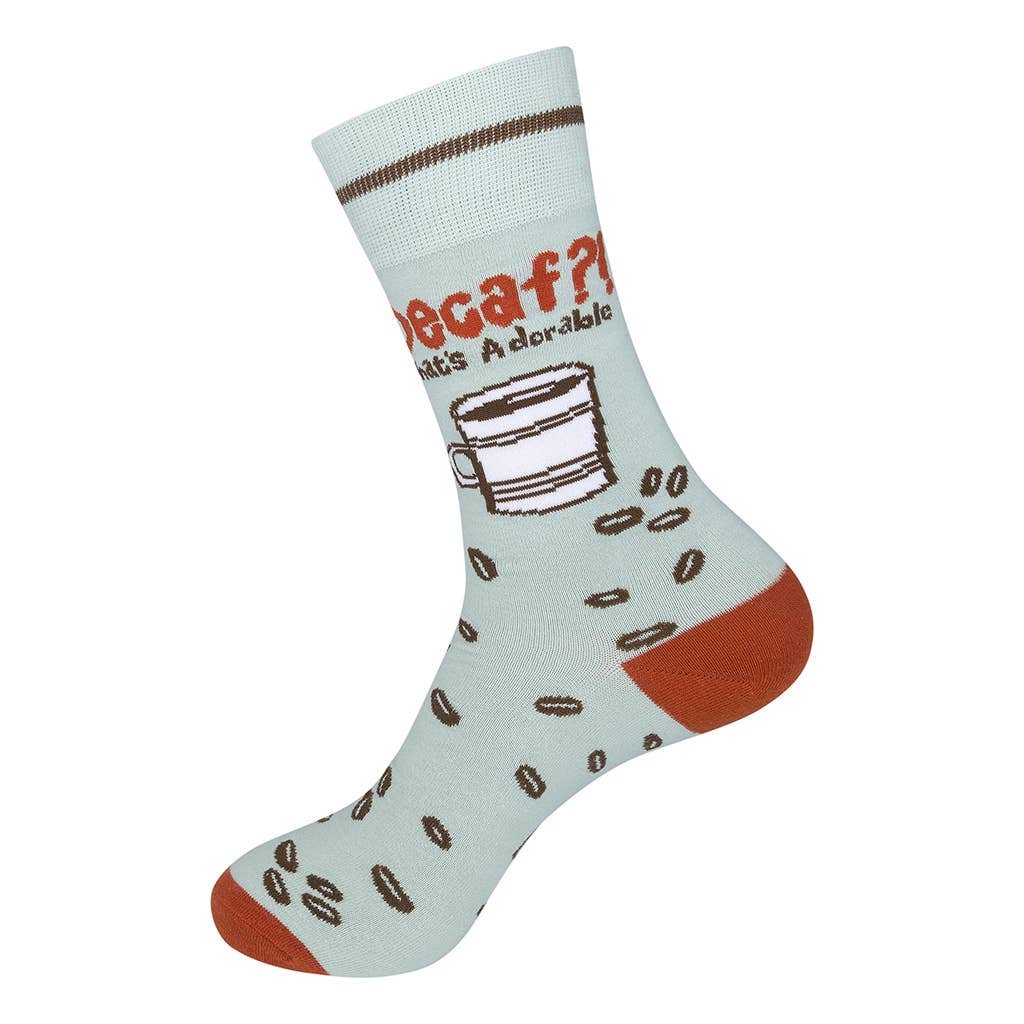 Decaf? That’S Adorable Coffee Socks