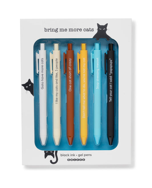 Bring me More Cats - Quotable Pen Set
