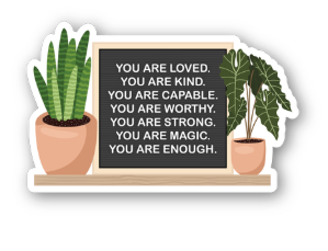 Affirmations Sticker