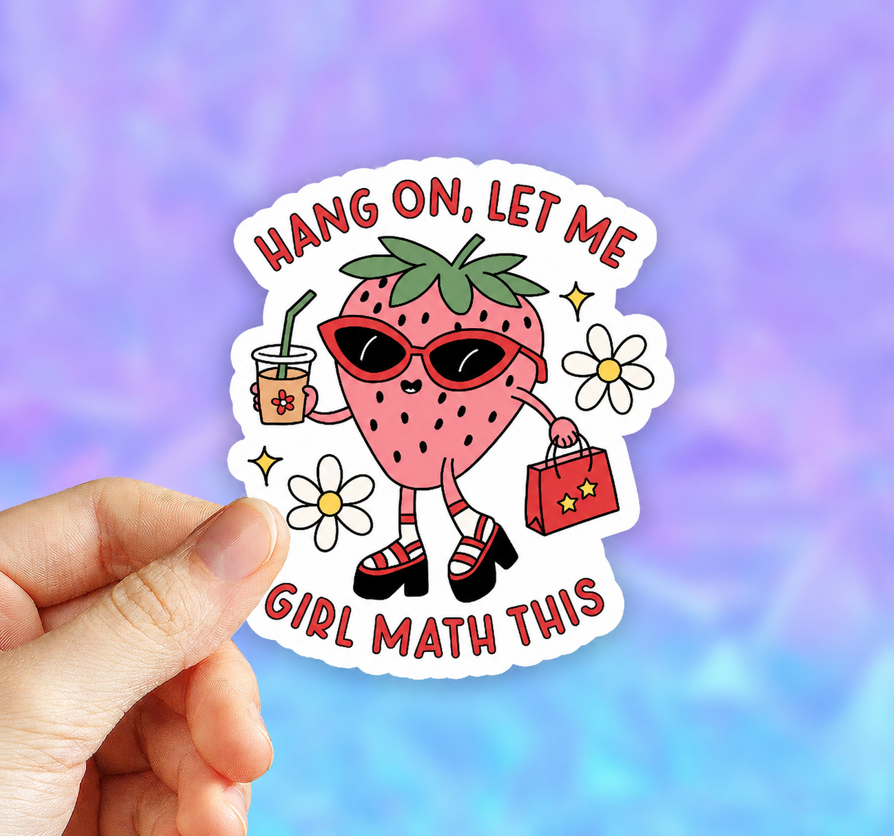 Girl Math Sticker