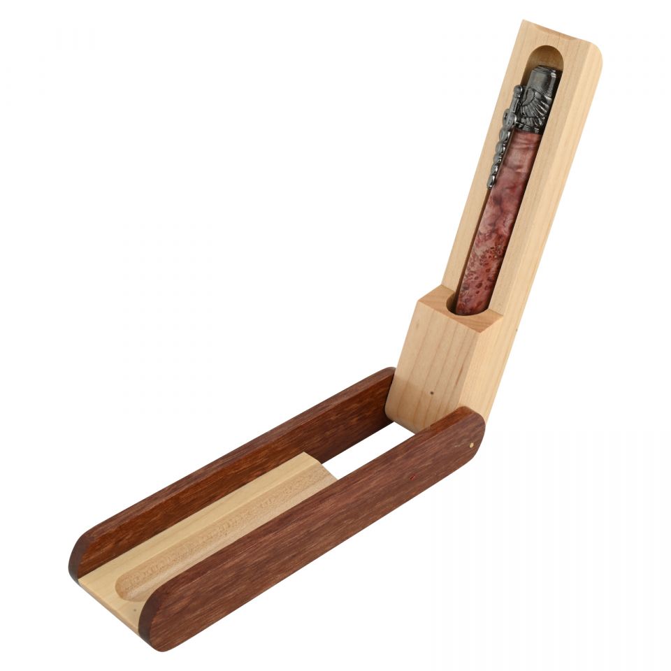 Maple and Apitong Pen Display Box