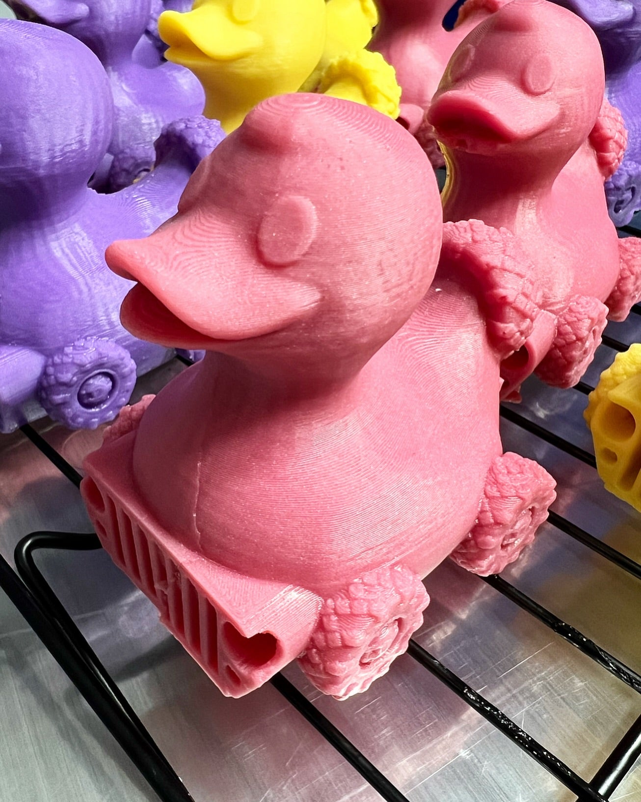 Pink Jeep Duck Soap