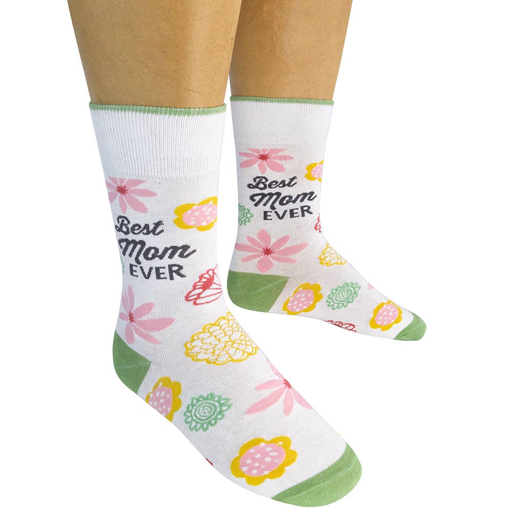 Best Mom Ever Socks | Gift for Mom | Graphic Socks