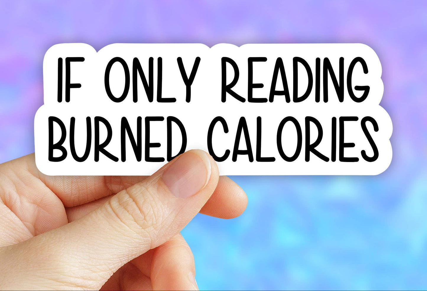 Burned Calories Sticker