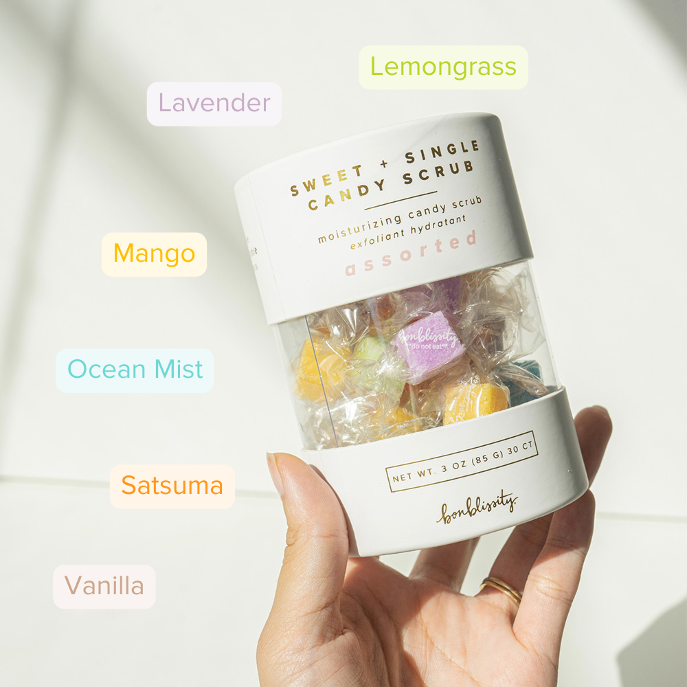 Sugar Cubes Candy Scrub – Assorted (30 pc)