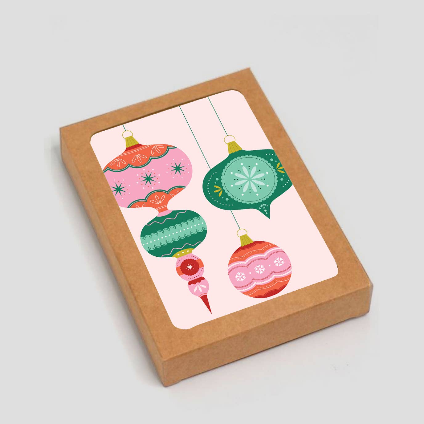 Colorful Ornament Design: Boxed Set of 6