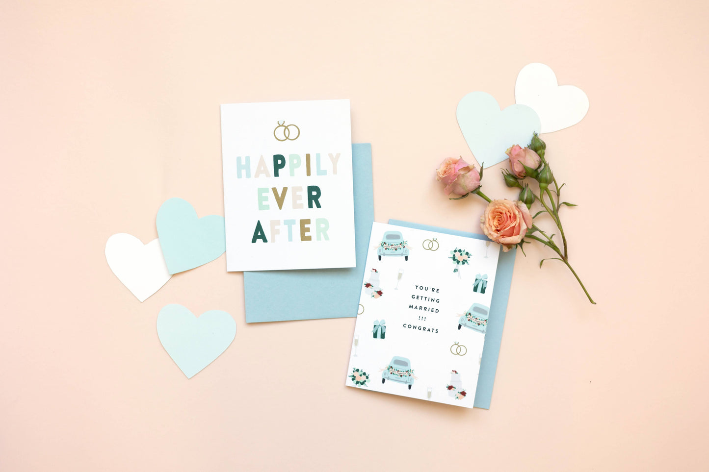 Happily Ever After Wedding or Engagement Card