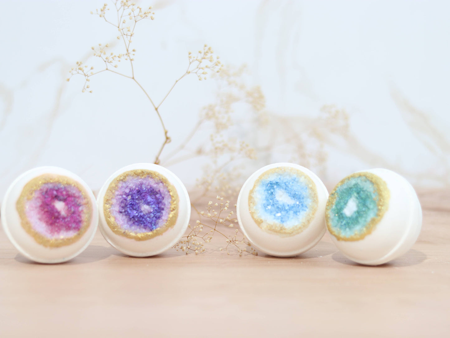 Aquamarine Geode Bath Bomb