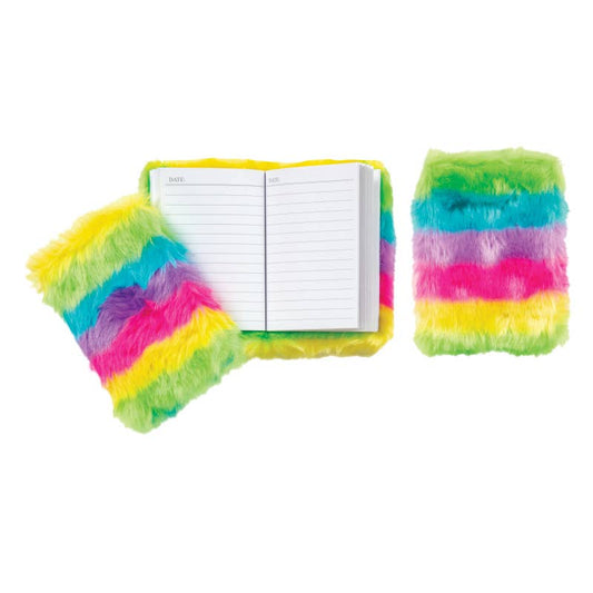 Furry Rainbow Notebook