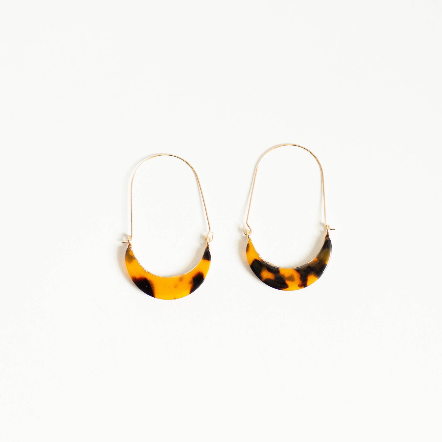 Olivia Earring - Tortoise