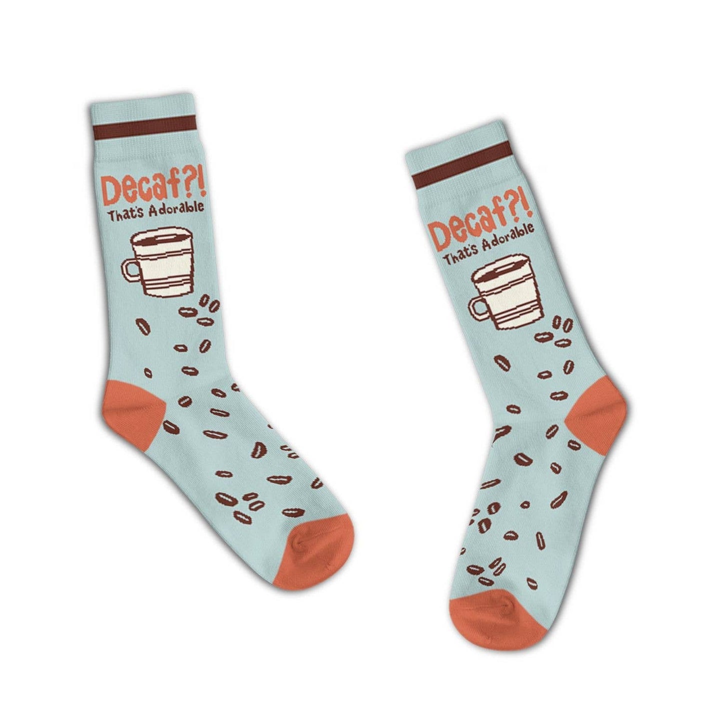 Decaf? That’S Adorable Coffee Socks