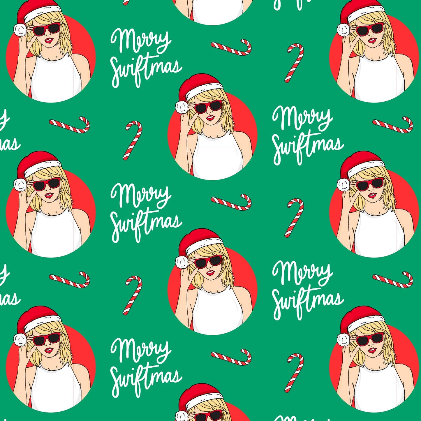 Merry Swiftmas Christmas Wrapping Paper Roll