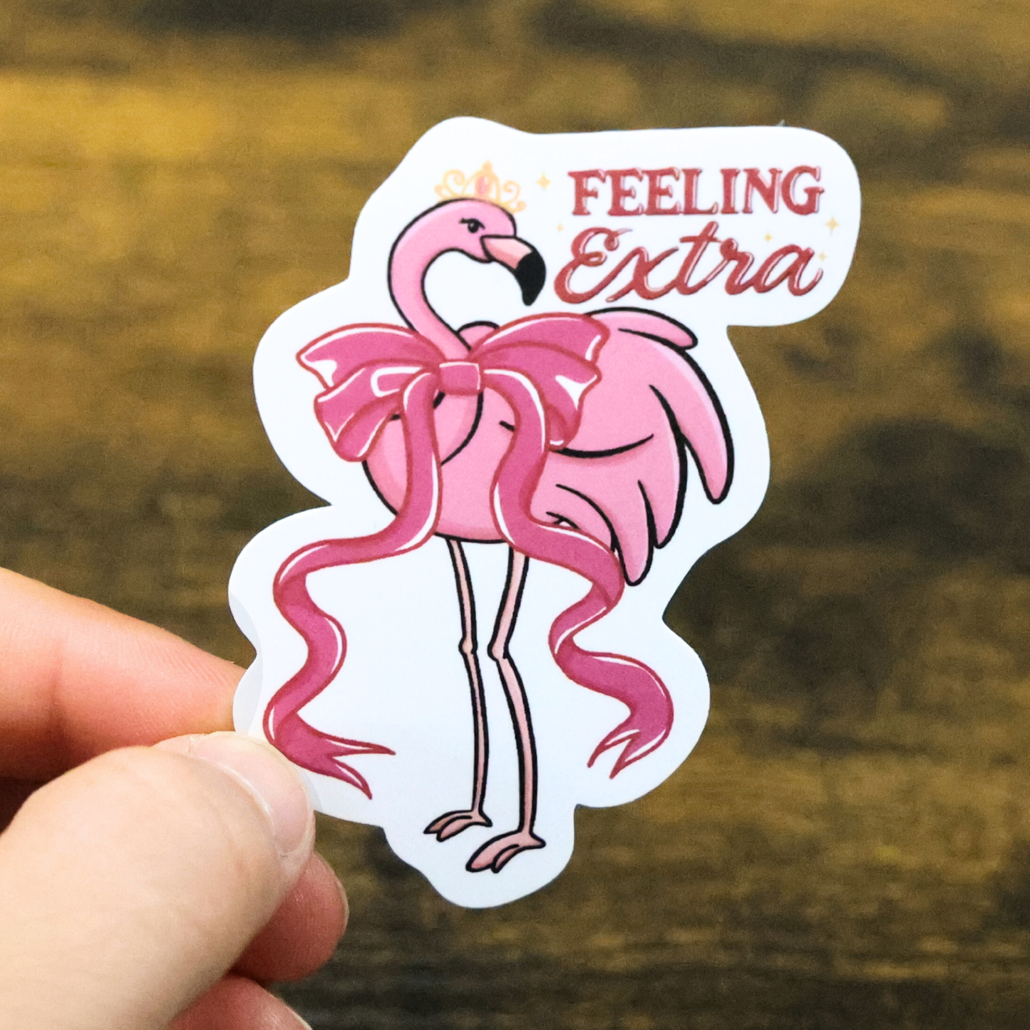 Feeling Extra Funny Vinyl Sticker