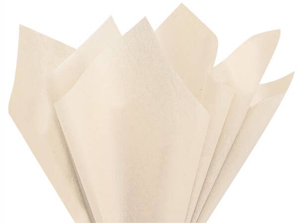 Tissue Paper 20X30" Flat Packed Sheets: Dune Beige