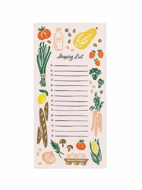 Shopping List