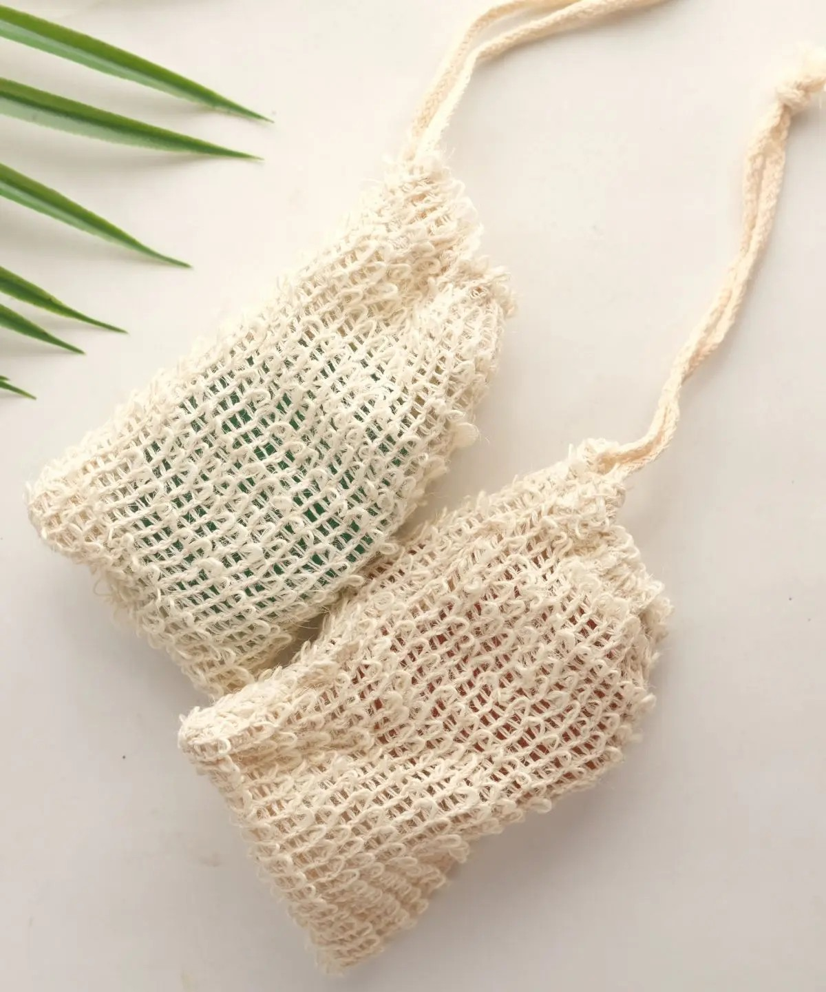 Sisal Plant Soap Saver Bag